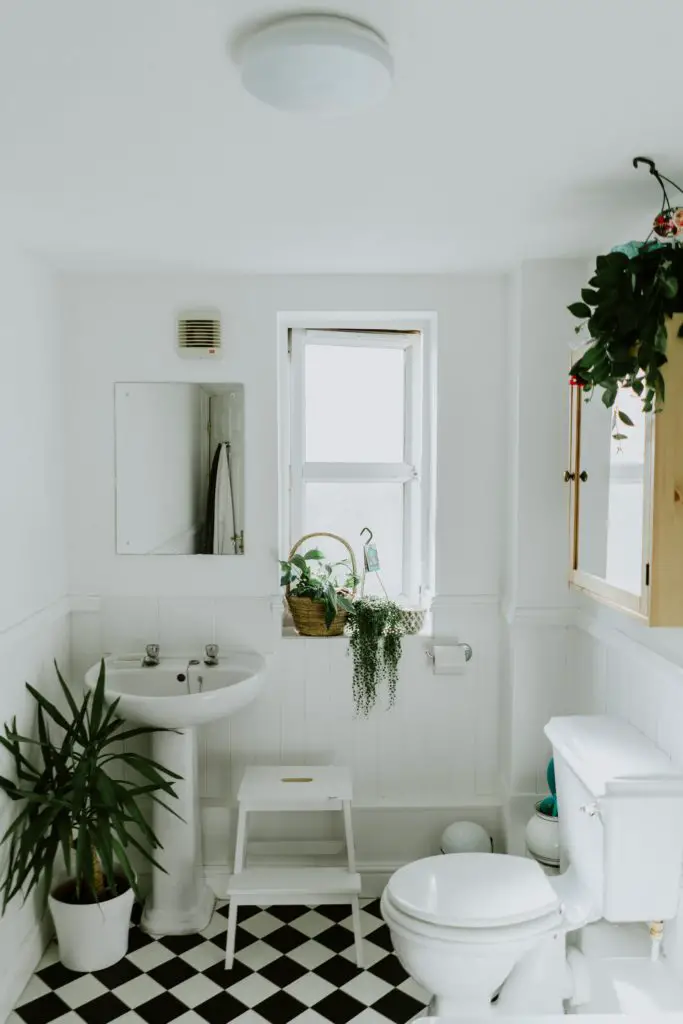 small bathroom layout