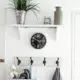 vertical storage in small bathrooms